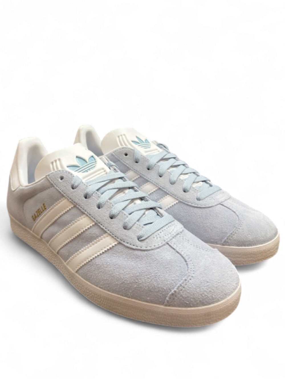 adidas Gazelle Powder Blue Suede Sneakers Size US Men’s 10/ Women’s 11 (NEW)